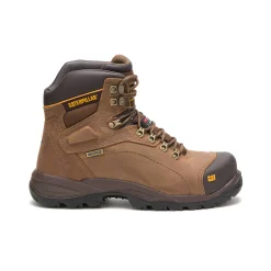Cat Footwear Slip Resistant | Waterproof*Diagnostic Hi Waterproof Thinsulate™ Steel Toe Work Boot