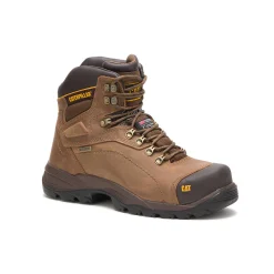Cat Footwear Slip Resistant | Waterproof*Diagnostic Hi Waterproof Thinsulate&trade; Steel Toe Work Boot