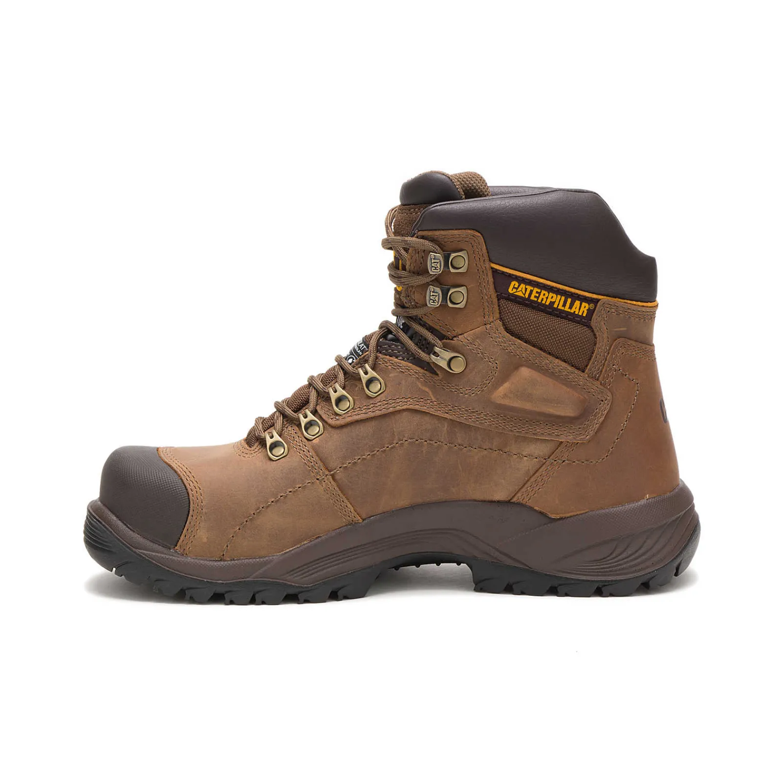 Cat Footwear Slip Resistant | Waterproof*Diagnostic Hi Waterproof Thinsulate™ Steel Toe Work Boot