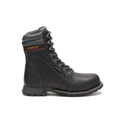 Women Cat Footwear Slip Resistant | Steel Toe*Echo Waterproof Steel Toe Work Boot