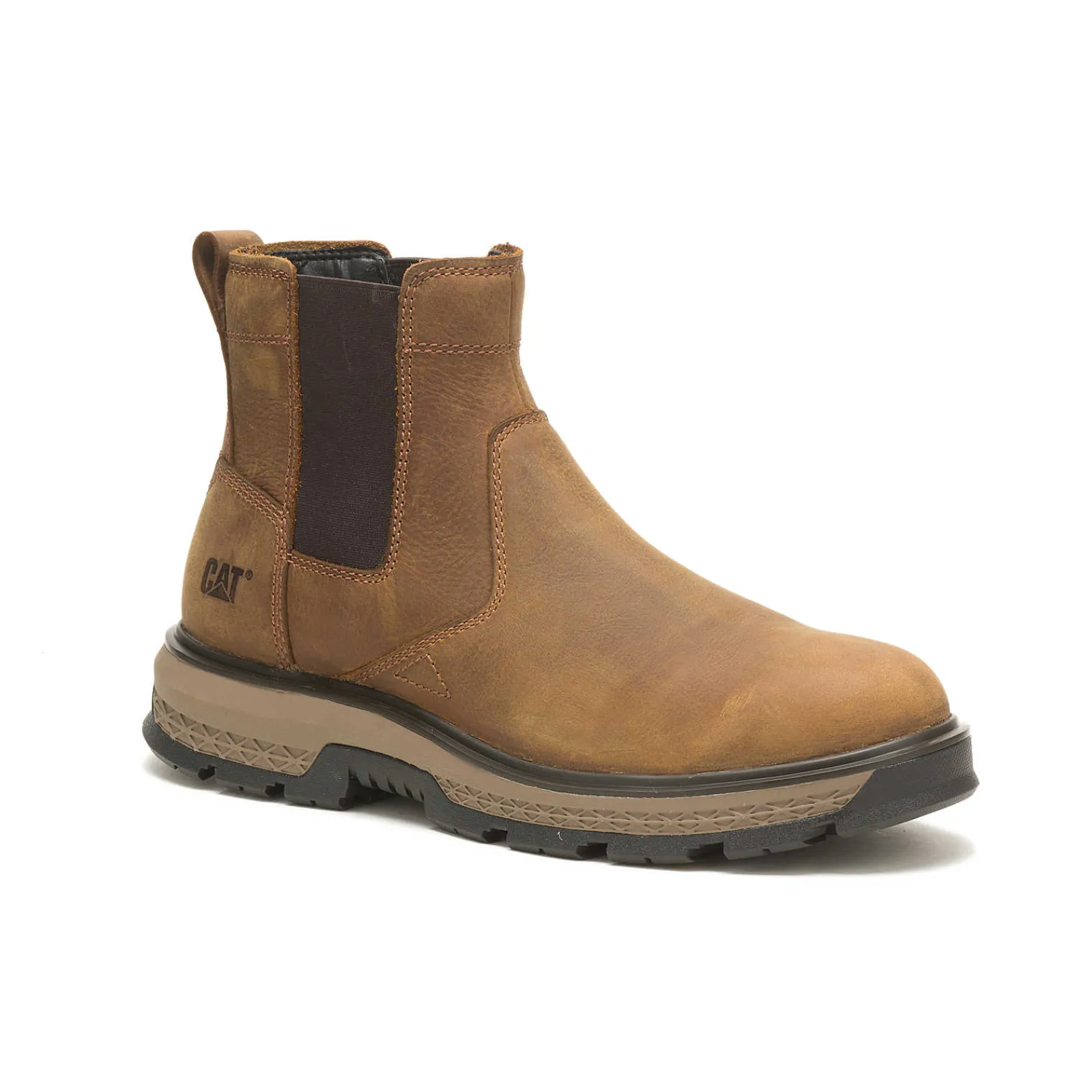 Cat Footwear Lightweight | Slip Resistant*Exposition Chelsea Work Boot