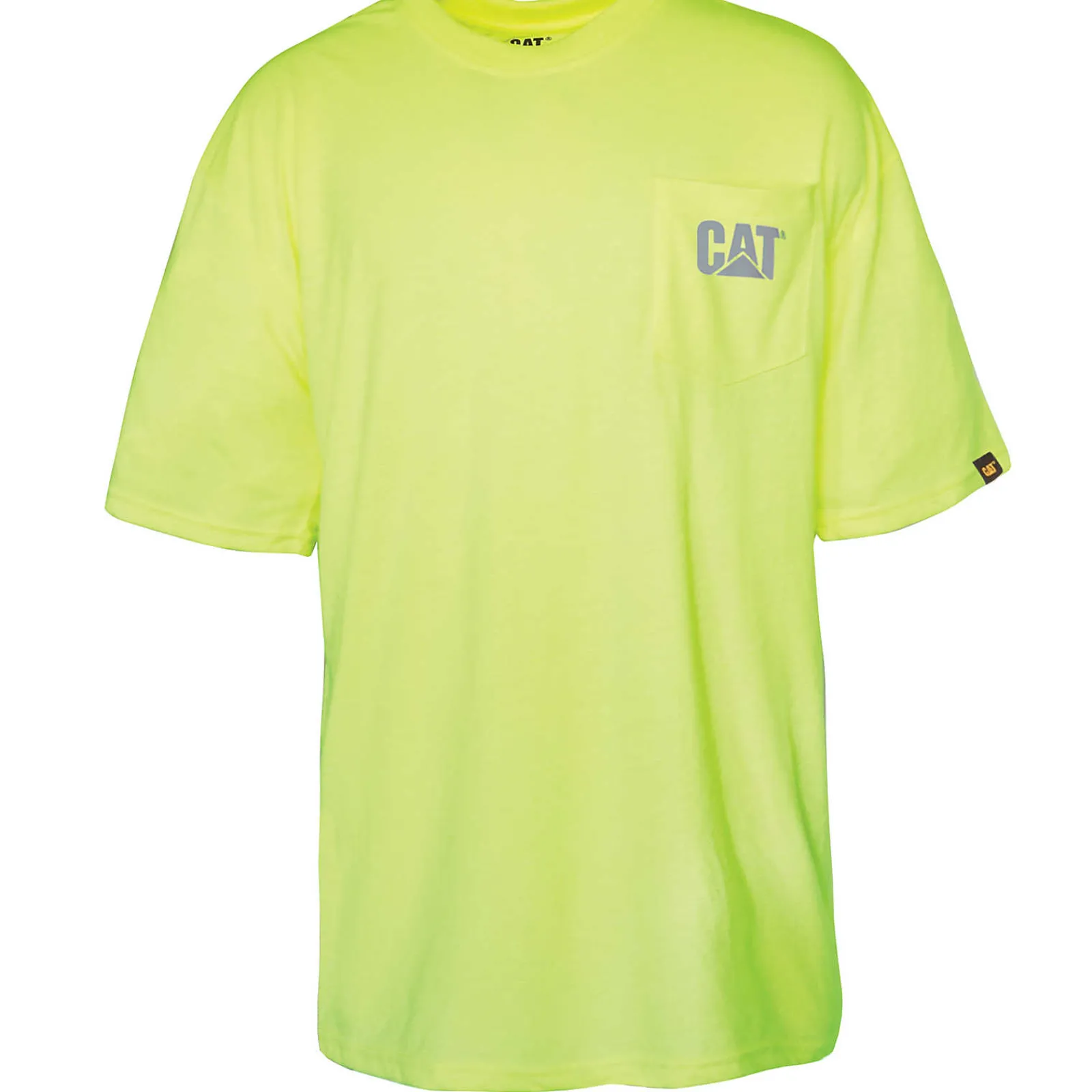 Cat Footwear Ppe | Tops & Outerwear*Hi-Vis Trademark Pocket Tee