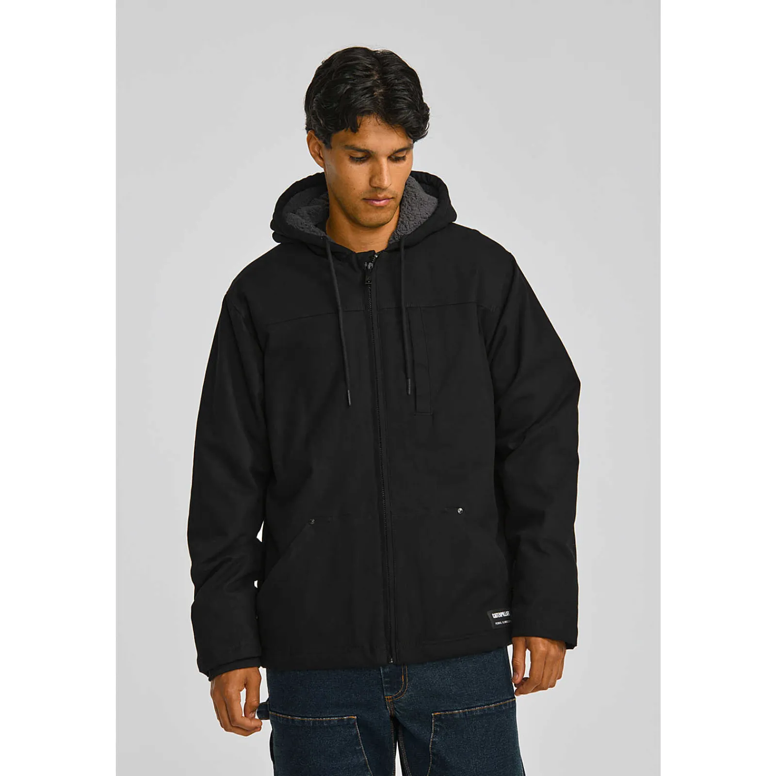 Cat Footwear Tops & Outerwear*Hooded Sherpa-Lined Jacket