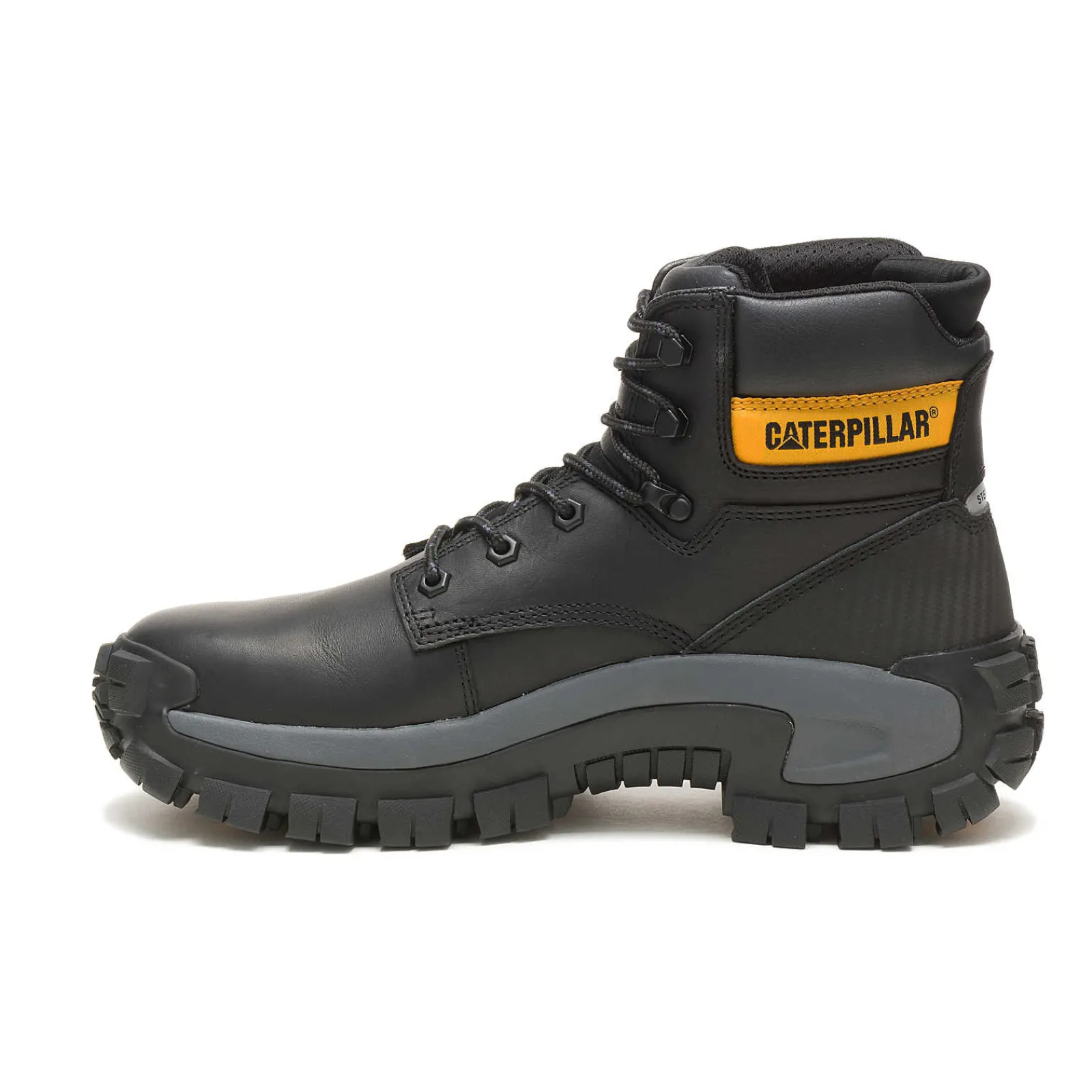 Cat Footwear Lightweight | Slip Resistant*Invader Hi Steel Toe Work Boot