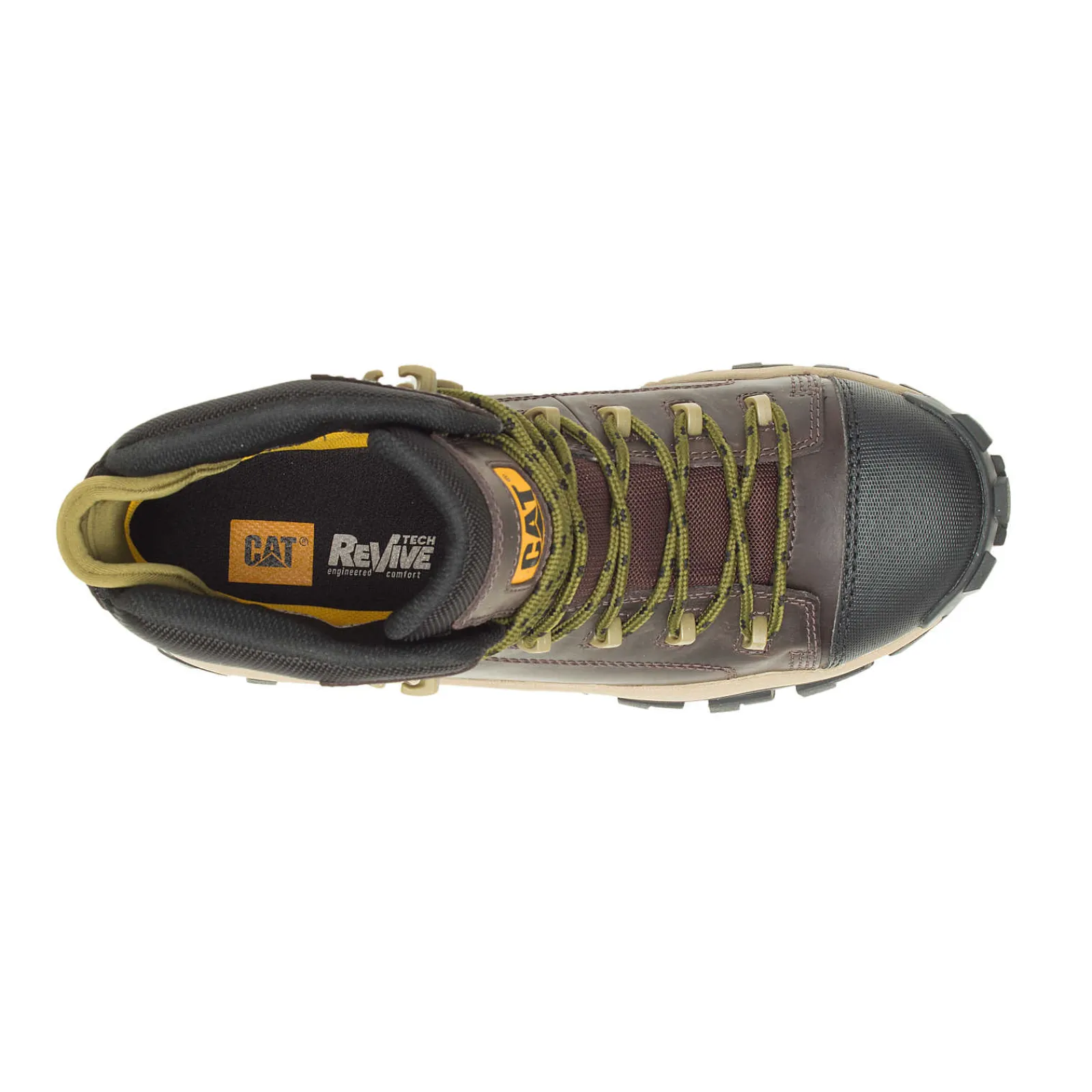 Cat Footwear Lightweight | Slip Resistant*Invader Hiker Waterproof Composite Toe Work Boot