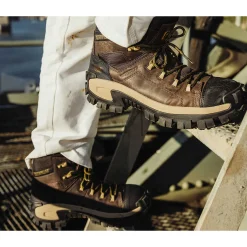 Cat Footwear Lightweight | Slip Resistant*Invader Hiker Waterproof Composite Toe Work Boot