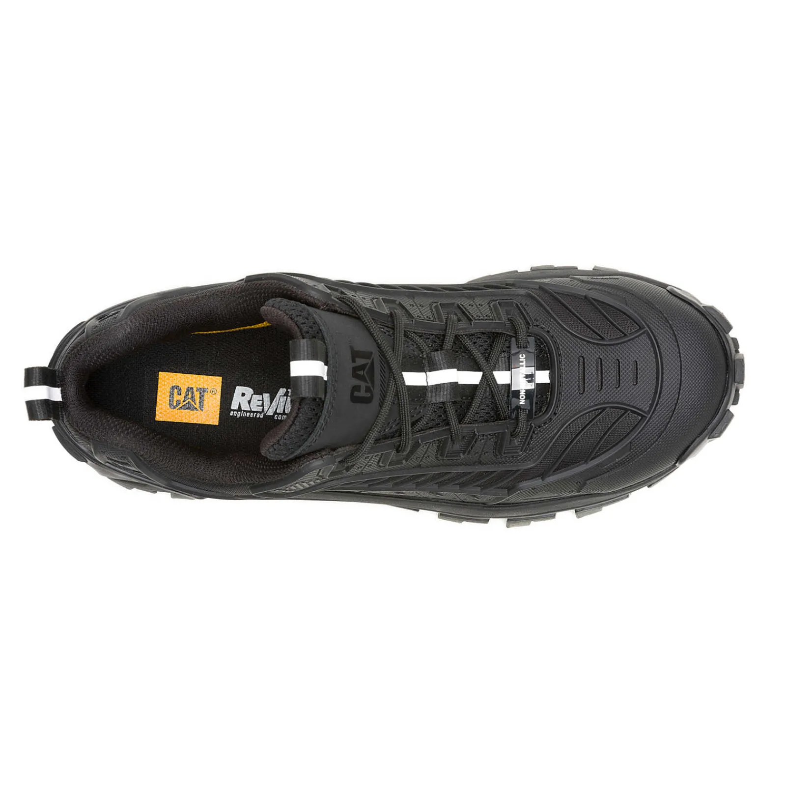 Cat Footwear Lightweight | Slip Resistant*Invader Mecha Composite Toe Work Shoe