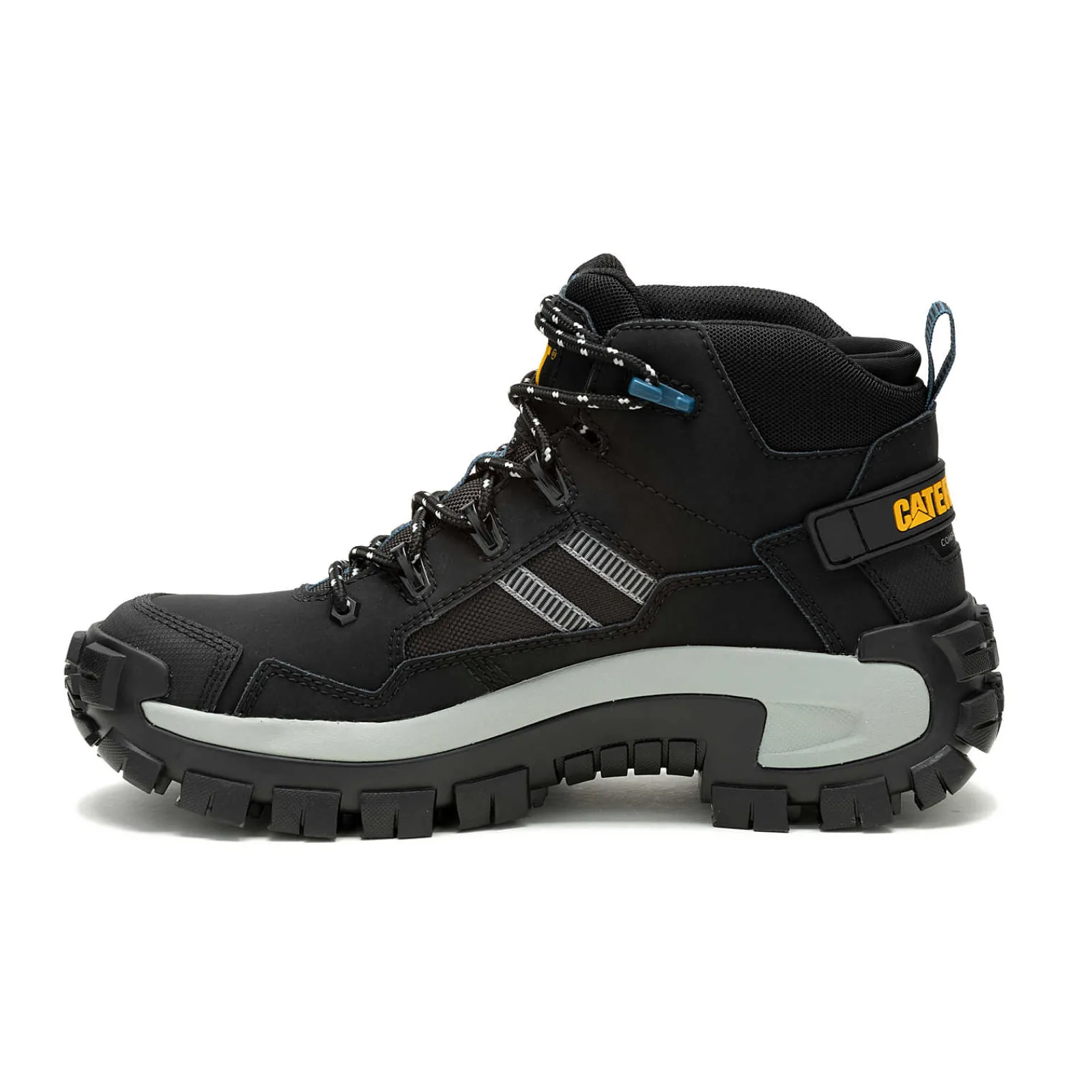 Cat Footwear Slip Resistant | Lightweight*Invader Mid Vent Composite Toe Work Boot