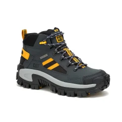 Cat Footwear Slip Resistant | Waterproof*Invader Mid Vent Waterproof Composite Toe Work Boot