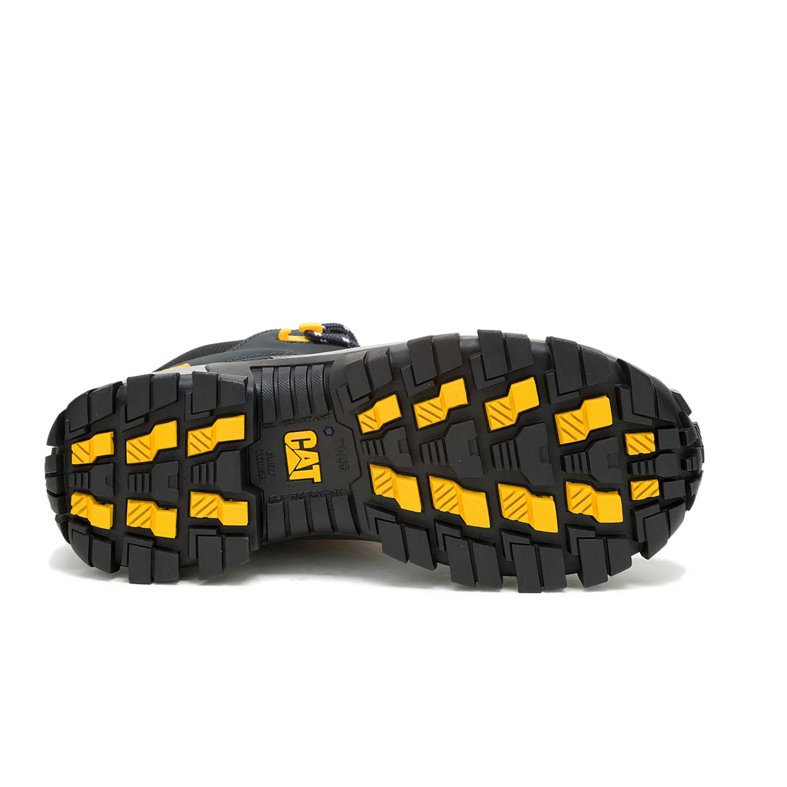 Cat Footwear Slip Resistant | Waterproof*Invader Mid Vent Waterproof Composite Toe Work Boot