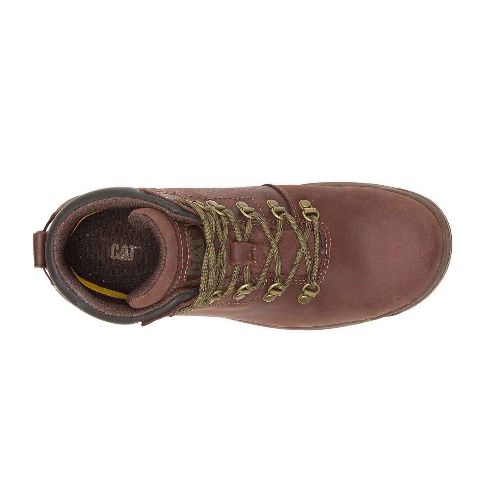 Women Cat Footwear Slip Resistant | Waterproof*Mae Steel Toe Waterproof Work Boot