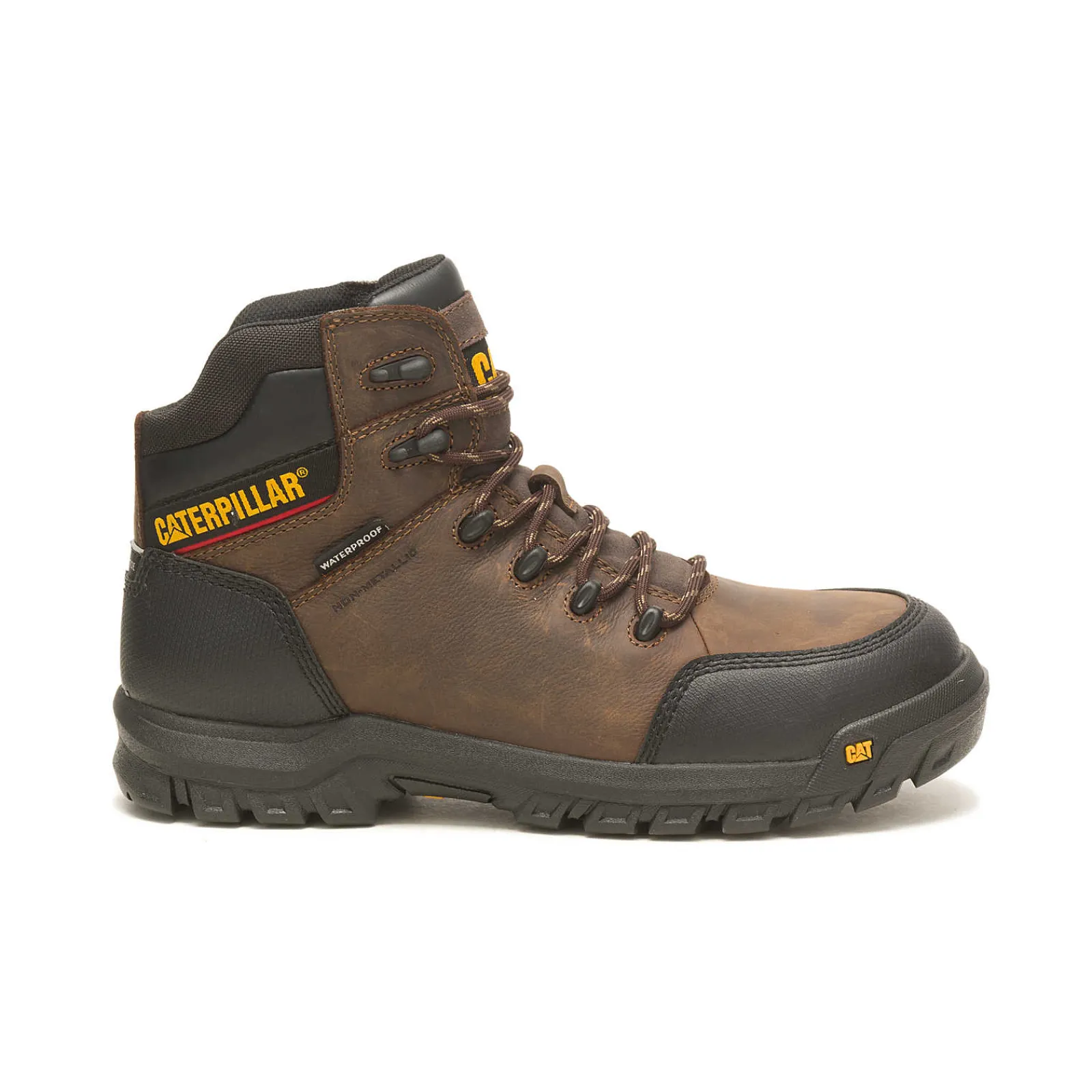Cat Footwear Slip Resistant | Waterproof*Resorption Waterproof Composite Toe Work Boot