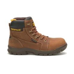 Women Cat Footwear Slip Resistant | Waterproof*Resorption Waterproof Composite Toe Work Boot