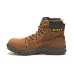 Women Cat Footwear Slip Resistant | Waterproof*Resorption Waterproof Composite Toe Work Boot