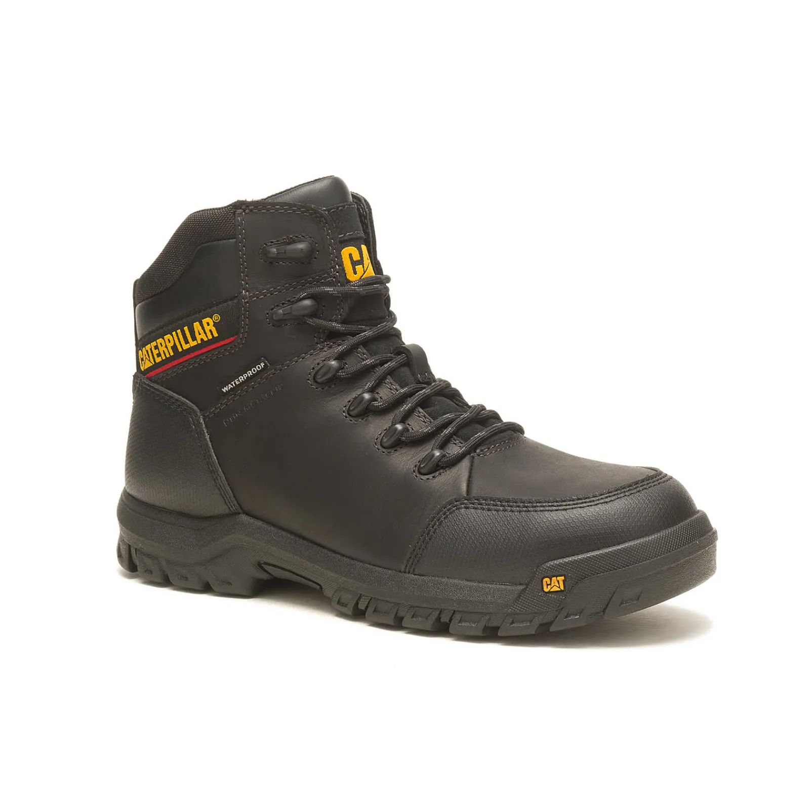 Cat Footwear Slip Resistant | Waterproof*Resorption Waterproof Composite Toe Work Boot
