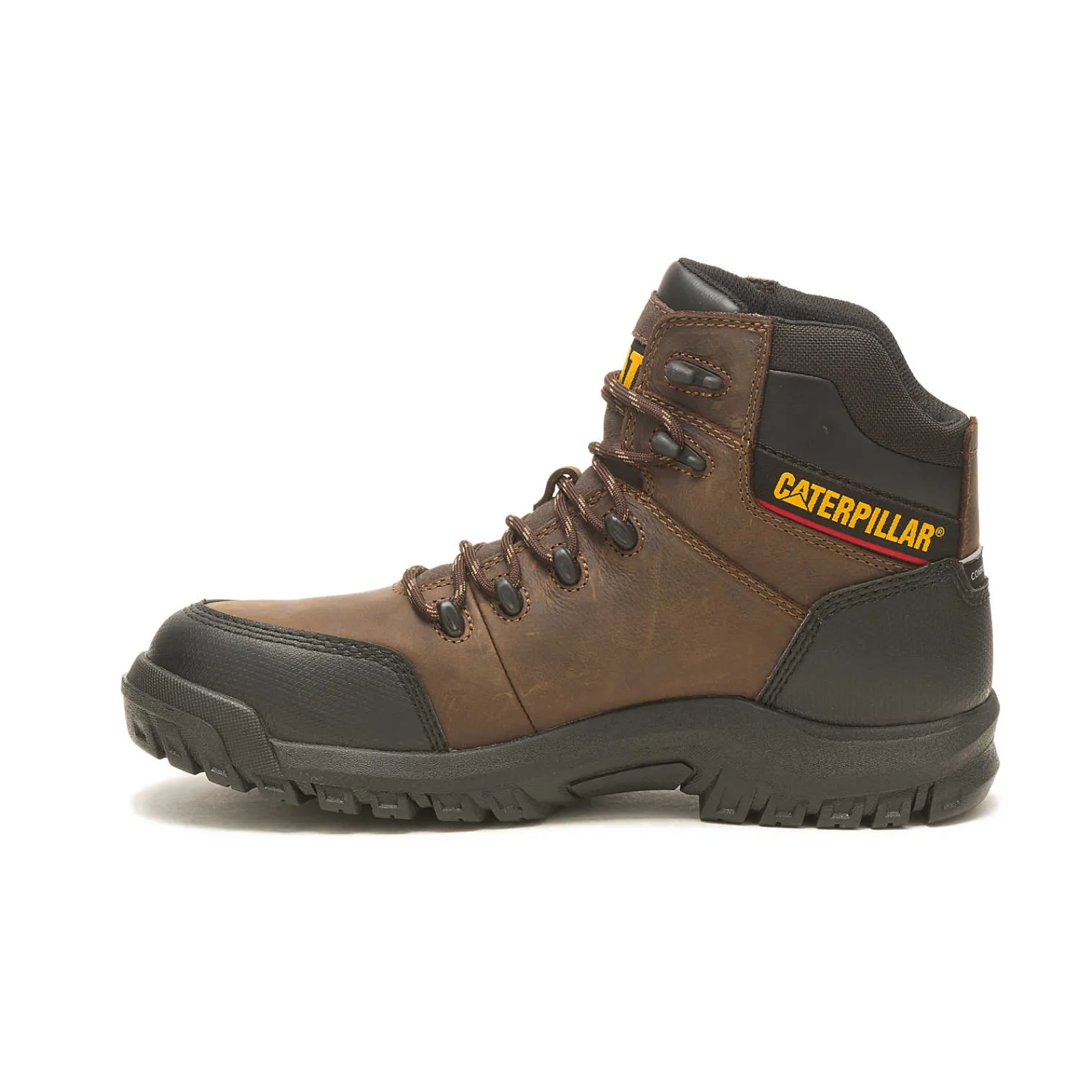 Cat Footwear Slip Resistant | Waterproof*Resorption Waterproof Composite Toe Work Boot