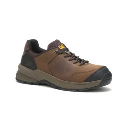 Cat Footwear Slip Resistant | Lightweight*Streamline 2.0 Leather Composite Toe Work Shoe