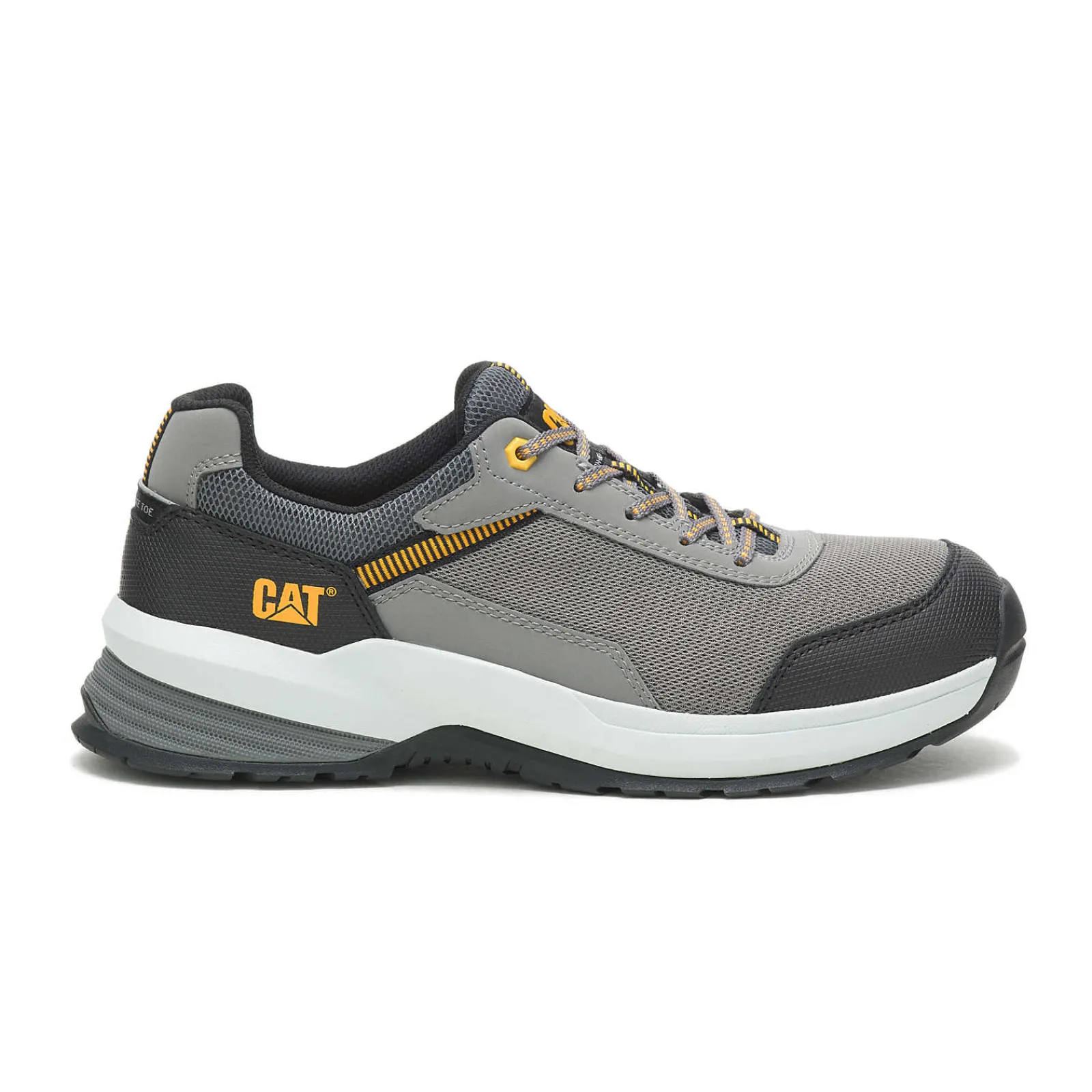 Cat Footwear Slip Resistant | Lightweight*Streamline 2.0 Mesh Composite Toe Work Shoe