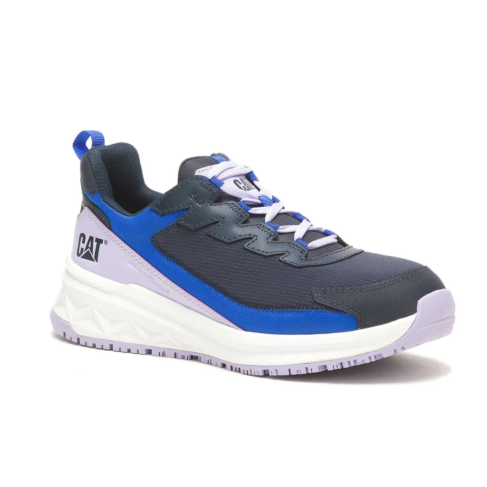 Women Cat Footwear Lightweight | Slip Resistant*Streamline Runner Carbon Composite Toe Static Dissipative Work Shoe