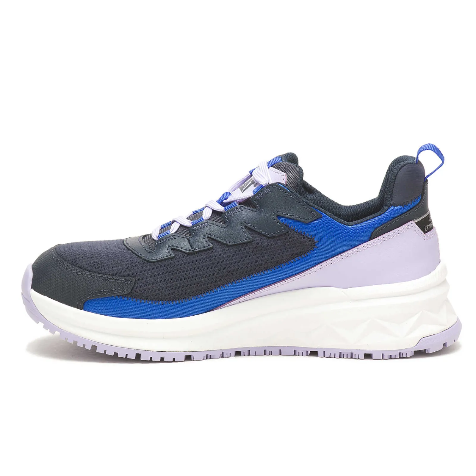 Women Cat Footwear Lightweight | Slip Resistant*Streamline Runner Carbon Composite Toe Static Dissipative Work Shoe