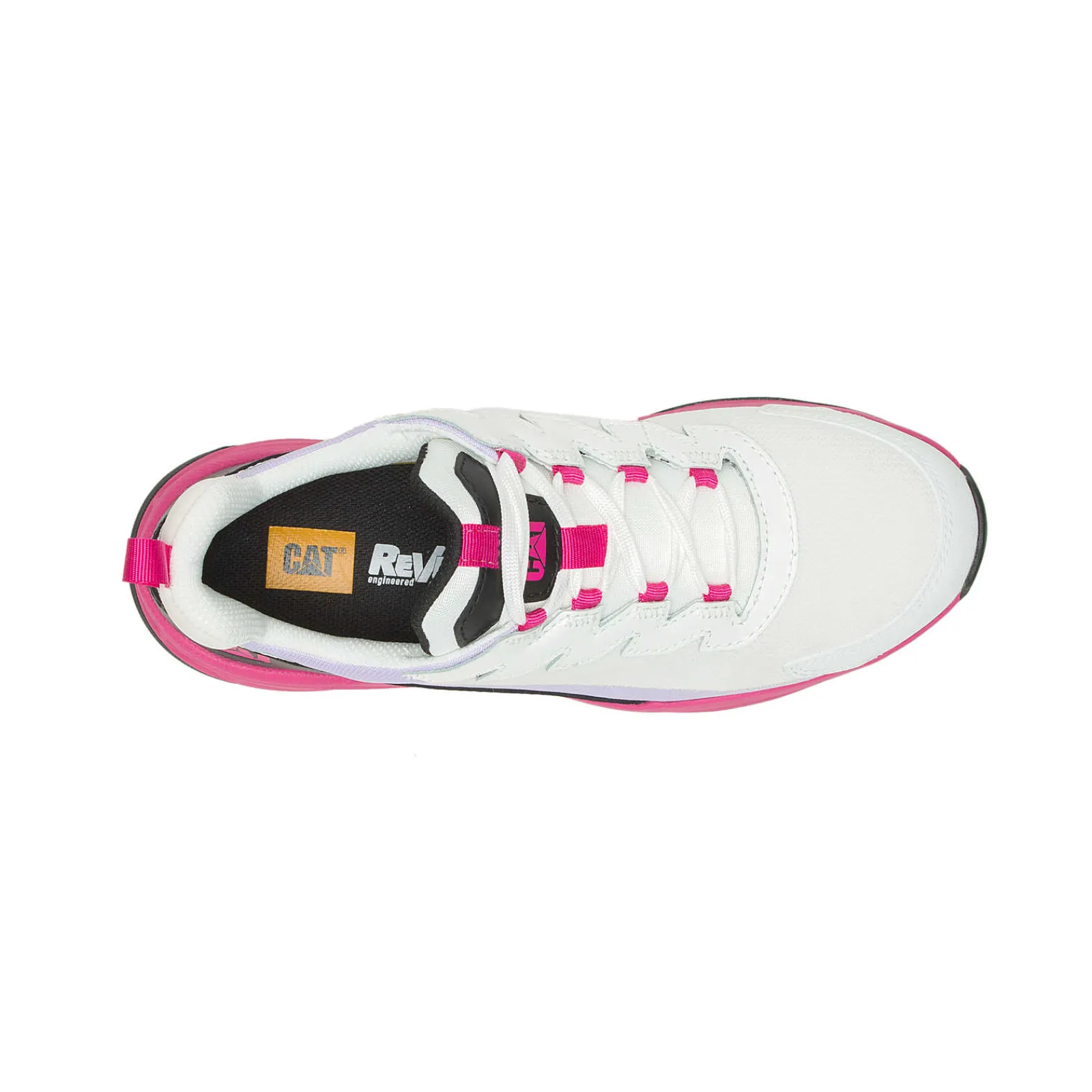 Women Cat Footwear Lightweight | Slip Resistant*Streamline Runner Carbon Composite Toe Work Shoe