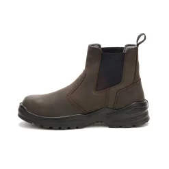 Cat Footwear Slip Resistant | Pull-Ons*Striver Chelsea Waterproof Steel Toe Work Boot
