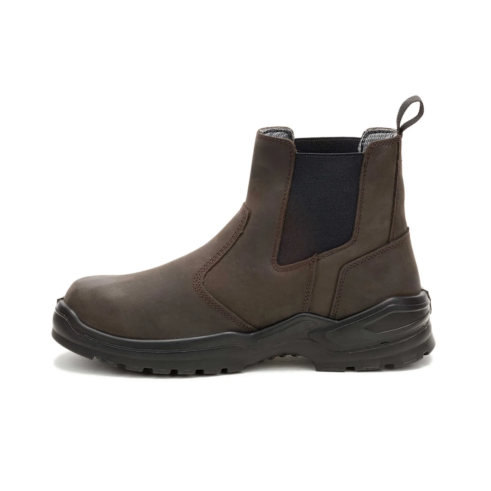 Cat Footwear Slip Resistant | Pull-Ons*Striver Chelsea Waterproof Steel Toe Work Boot