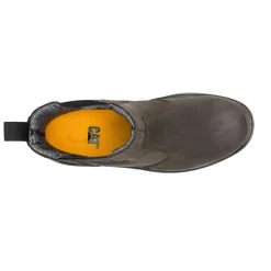 Cat Footwear Slip Resistant | Pull-Ons*Striver Chelsea Waterproof Steel Toe Work Boot