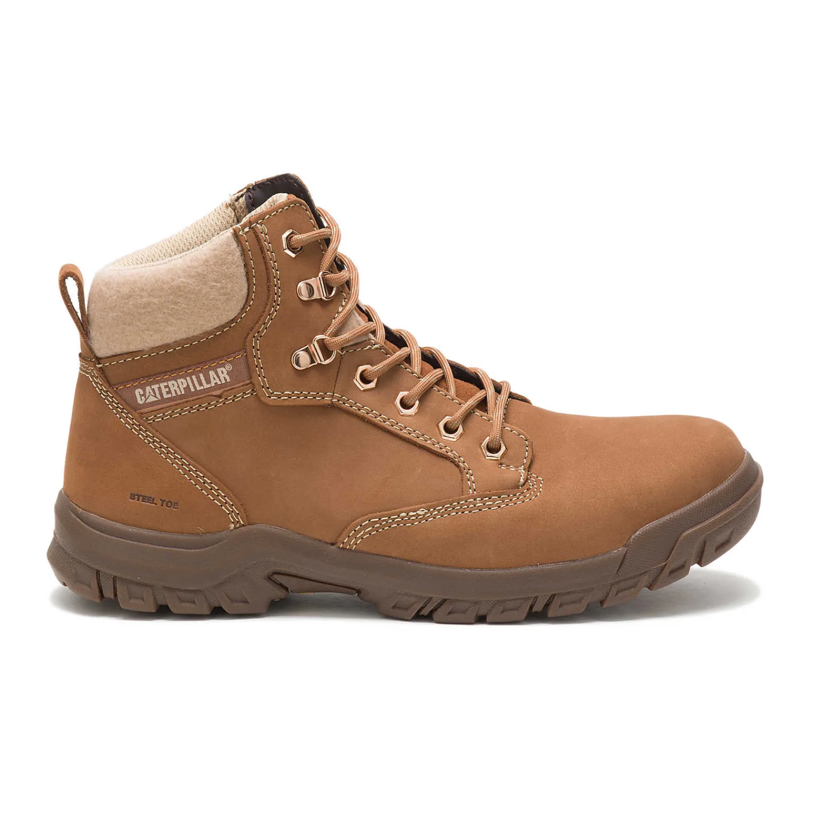 Women Cat Footwear Slip Resistant | Steel Toe*Tess Steel Toe Work Boot