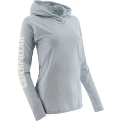 Women Cat Footwear Tops & Outerwear*UPF Hooded Banner Long Sleeve Tee