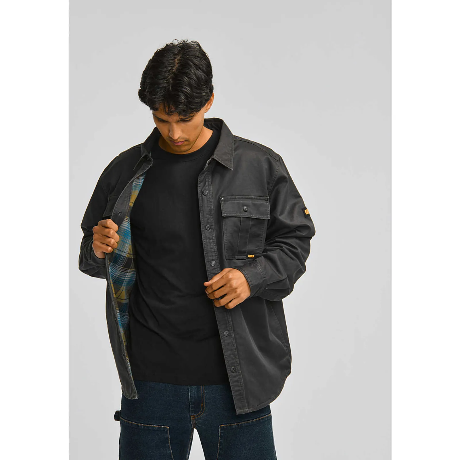 Cat Footwear Tops & Outerwear*Waxed Cotton Shirt Jacket