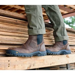 Cat Footwear Slip Resistant | Pull-Ons*Wheelbase Steel Toe Work Boot